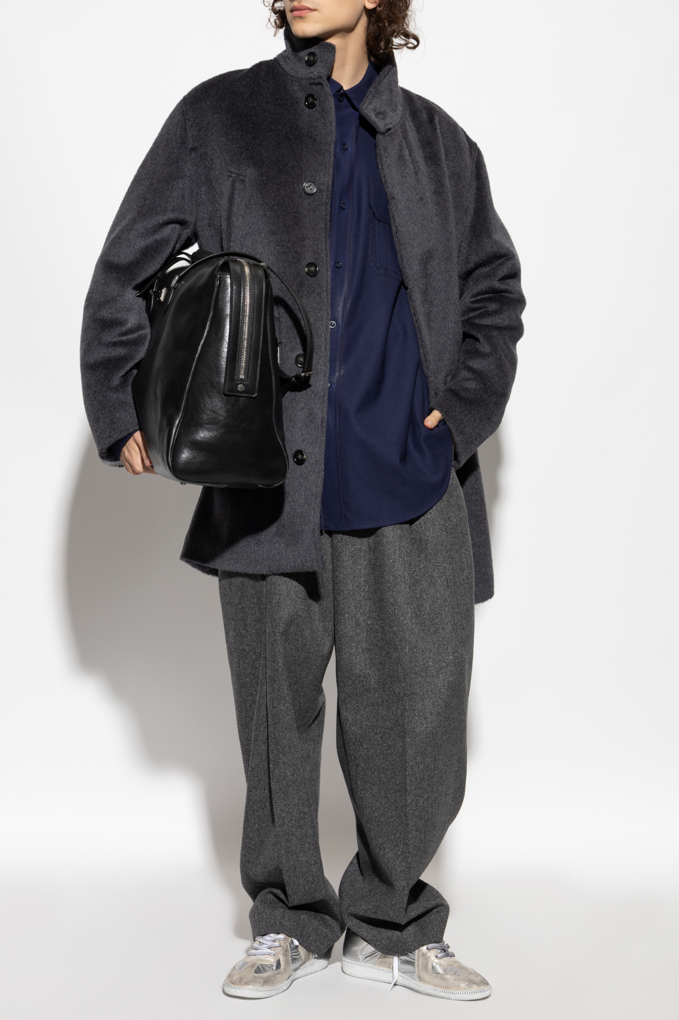 ジャケット・アウター Maison Margiela Wool Shirt Jacket 17AW Maison Margiela Wool Shirt Jacket 17AW